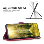 Custodia in pelle con fibbia magnetica per smartphone