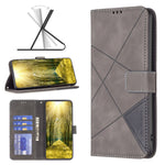 Custodia in pelle con fibbia magnetica per smartphone