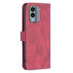 Custodia in pelle con fibbia magnetica per Nokia X30