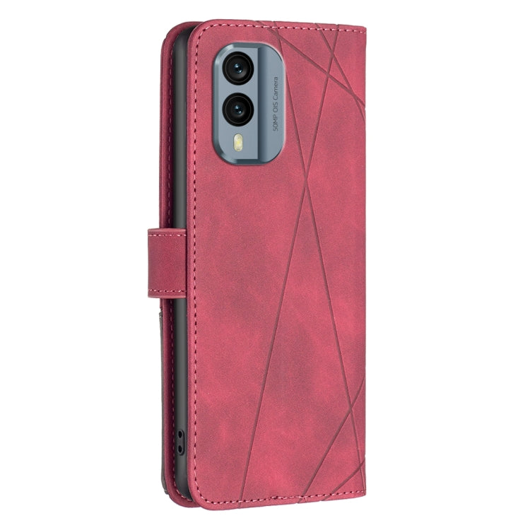 Custodia in pelle con fibbia magnetica per Nokia X30