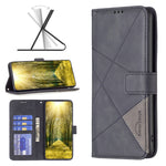 Custodia in pelle con fibbia magnetica per smartphone