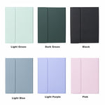Custodia per tablet in pelle con tastiera Bluetooth retroilluminata SA-10DS con slot per penna, For iPad 10th Gen 10.9 2022