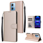 Custodia per telefono in pelle multifunzionale con 3 slot per schede, For Samsung Galaxy A14 5G, For Xiaomi Redmi Note 12 China, For Xiaomi Redmi Note 12 Pro 5G China