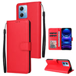 Custodia per telefono in pelle multifunzionale con 3 slot per schede, For Samsung Galaxy A14 5G, For Xiaomi Redmi Note 12 China, For Xiaomi Redmi Note 12 Pro 5G China