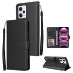 Custodia per telefono in pelle multifunzionale con 3 slot per schede, For Samsung Galaxy A14 5G, For Xiaomi Redmi Note 12 China, For Xiaomi Redmi Note 12 Pro 5G China