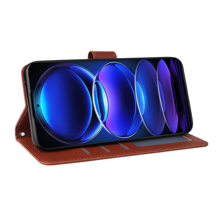 Custodia per telefono in pelle multifunzionale con 3 slot per schede, For Xiaomi Redmi Note 12 Pro+ China