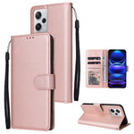 Custodia per telefono in pelle multifunzionale con 3 slot per schede, For Xiaomi Redmi Note 12 Pro+ China