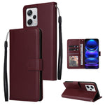 Custodia per telefono in pelle multifunzionale con 3 slot per schede, For Xiaomi Redmi Note 12 Pro+ China