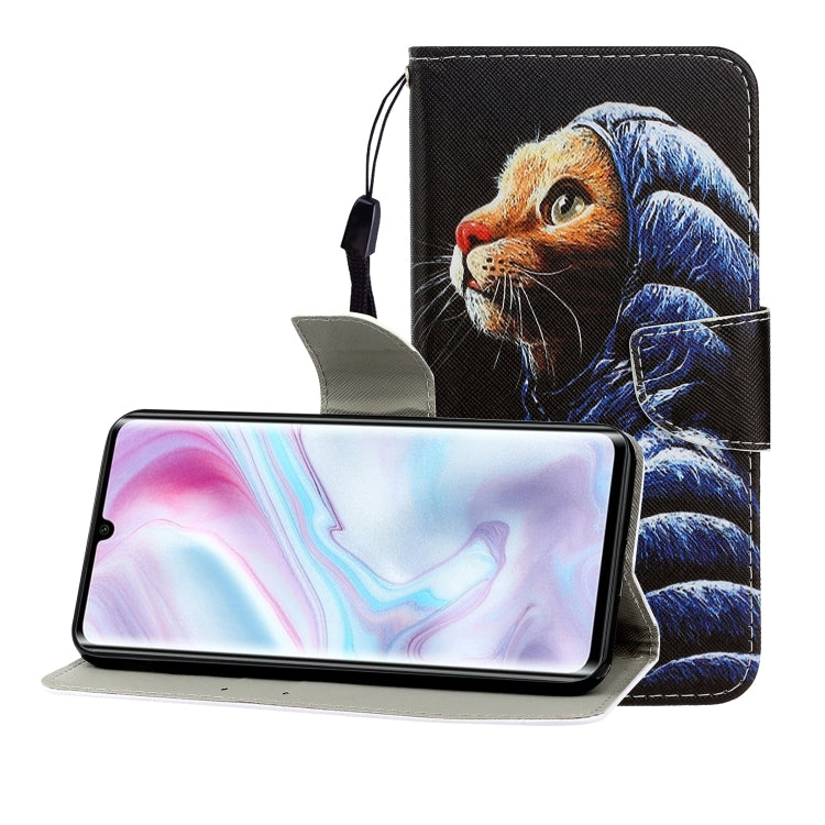 Custodia in pelle flip orizzontale con disegno colorato con supporto, slot per schede e portafoglio, For One Plus 8