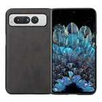 Custodia per telefono antiurto in vitello bicolore, For Google Pixel Fold