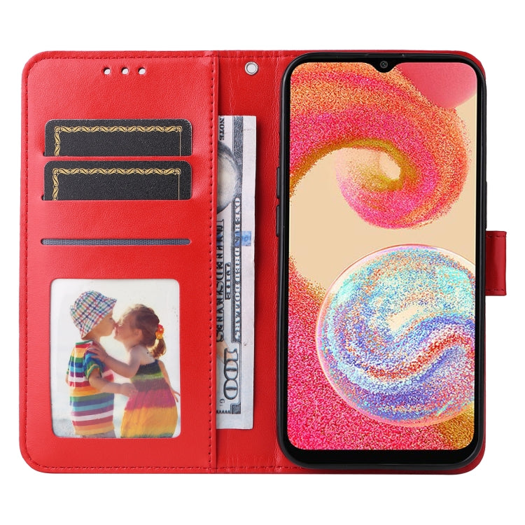 Custodia per telefono in pelle di girasole goffrata, For Samsung Galaxy A04e, For Samsung Galaxy A34 5G