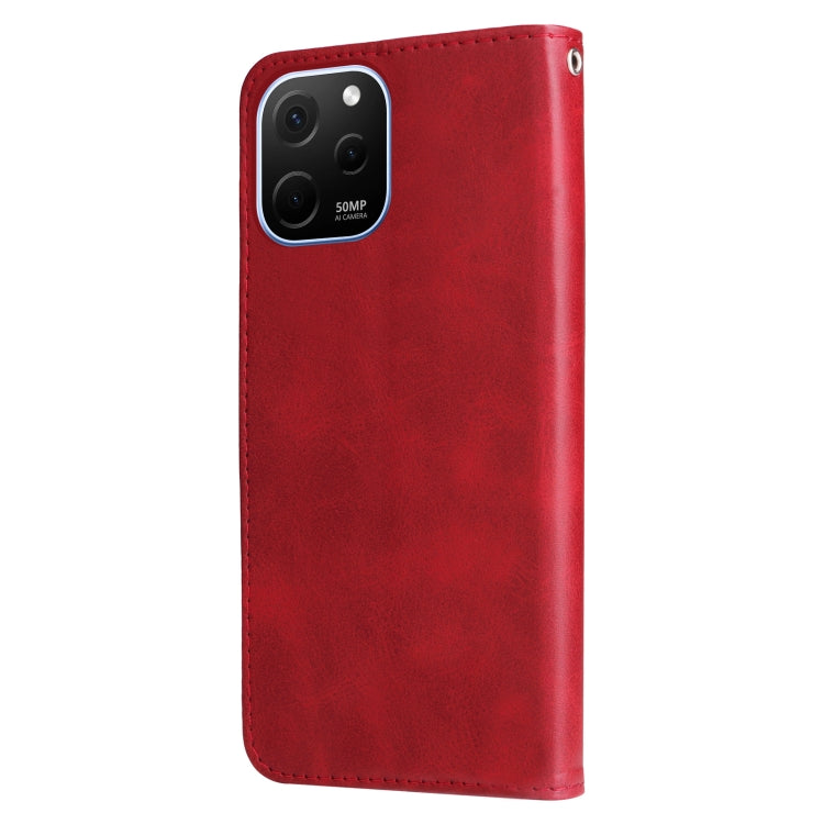 Custodia per telefono in pelle con cerniera in vitello, For Huawei nova Y61, For Realme 10 4G Global, For Realme 10 Pro 5G, For Realme 10 Pro+ 5G