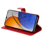 Custodia per telefono in pelle con cerniera in vitello, For Huawei nova Y61, For Realme 10 4G Global, For Realme 10 Pro 5G, For Realme 10 Pro+ 5G