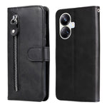 Custodia per telefono in pelle con cerniera in vitello, For Huawei nova Y61, For Realme 10 4G Global, For Realme 10 Pro 5G, For Realme 10 Pro+ 5G