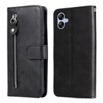 Custodia per telefono in pelle con cerniera in vitello, For Samsung Galaxy A04e, For Samsung Galaxy A34 5G