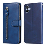 Custodia per telefono in pelle con cerniera in vitello, For Samsung Galaxy A04e, For Samsung Galaxy A34 5G
