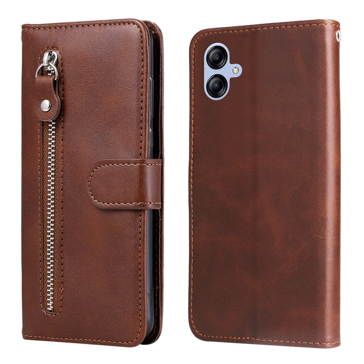 Custodia per telefono in pelle con cerniera in vitello, For Samsung Galaxy A04e, For Samsung Galaxy A34 5G