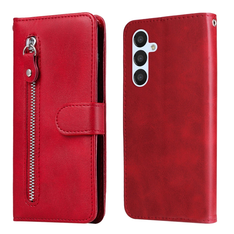 Custodia per telefono in pelle con cerniera in vitello, For Samsung Galaxy A04e, For Samsung Galaxy A34 5G