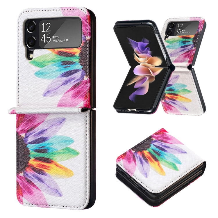 Custodia in pelle colorata per Samsung Galaxy Z Flip5