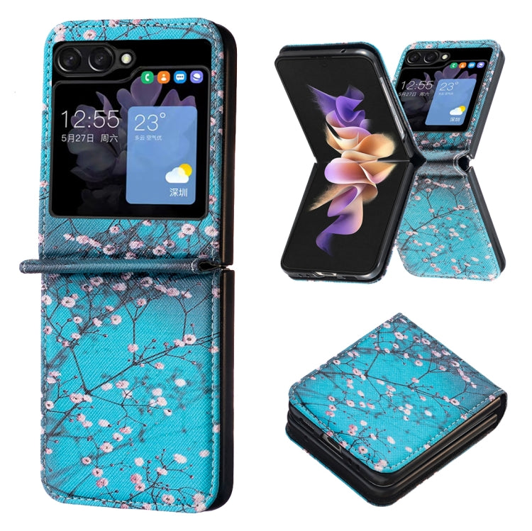 Custodia in pelle colorata per Samsung Galaxy Z Flip5