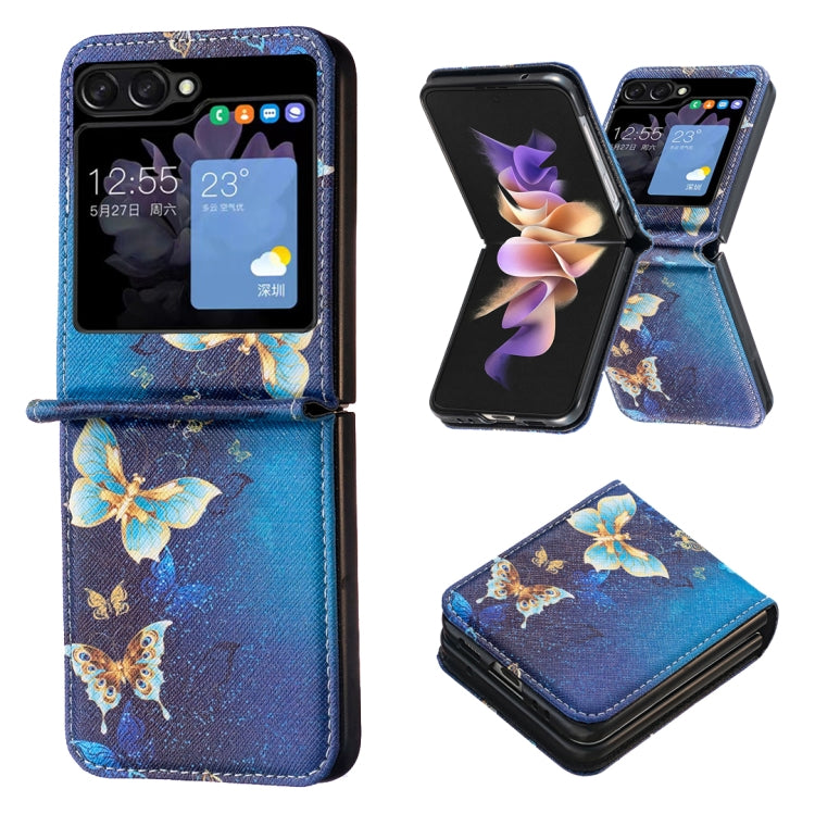 Custodia in pelle colorata per Samsung Galaxy Z Flip5