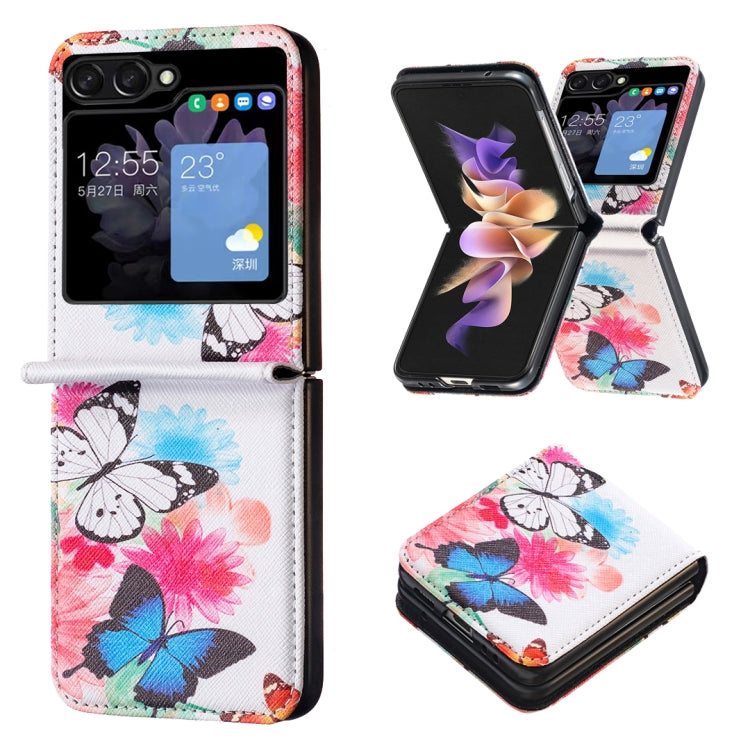 Custodia in pelle colorata per Samsung Galaxy Z Flip5