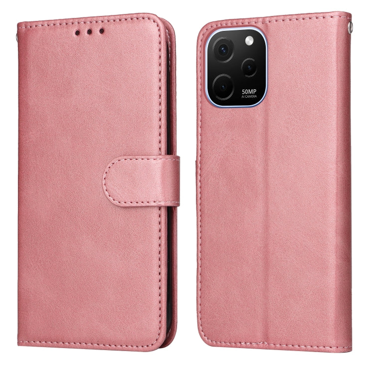 Custodia per telefono in pelle a conchiglia con struttura in vitello classico, For Huawei nova Y61, For Realme 10 4G Global, For Realme 10 Pro 5G, For Realme 10 Pro+ 5G