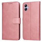 Custodia per telefono in pelle a conchiglia con struttura in vitello classico, For Samsung Galaxy A04e, For Samsung Galaxy A34 5G