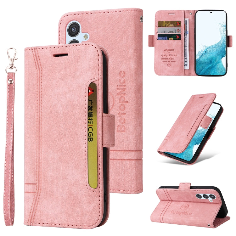 BETOPNICE Custodia per telefono in pelle con fibbia a doppio lato, For Samsung Galaxy A04e, For Samsung Galaxy A34 5G, For Samsung Galaxy A54 5G