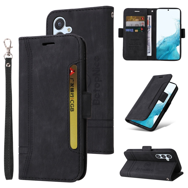 BETOPNICE Custodia per telefono in pelle con fibbia a doppio lato, For Samsung Galaxy A04e, For Samsung Galaxy A34 5G, For Samsung Galaxy A54 5G