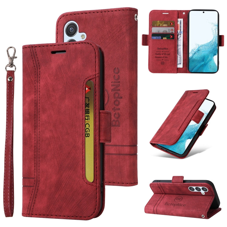 BETOPNICE Custodia per telefono in pelle con fibbia a doppio lato, For Samsung Galaxy A04e, For Samsung Galaxy A34 5G, For Samsung Galaxy A54 5G