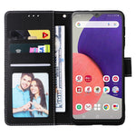 Custodia per telefono in pelle con cuciture abbronzanti in marmo, For Samsung Galaxy A22e 5G, For Samsung Galaxy A14 5G