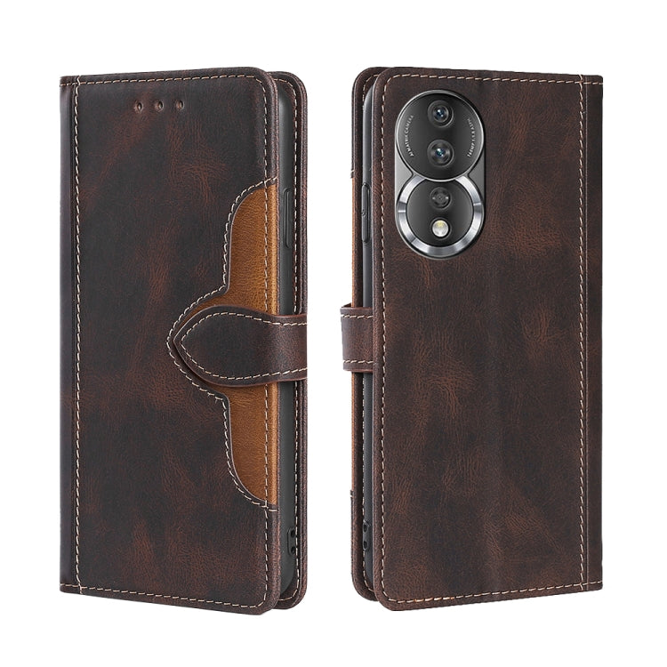 Custodia per telefono in pelle con fibbia magnetica Skin Feel, For Honor 80, For Honor 80 Pro, For Huawei nova 10 SE, For OPPO A58 5G, For Realme 10 4G, For Realme C30s