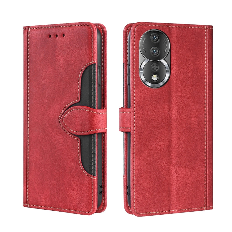 Custodia per telefono in pelle con fibbia magnetica Skin Feel, For Honor 80, For Honor 80 Pro, For Huawei nova 10 SE, For OPPO A58 5G, For Realme 10 4G, For Realme C30s