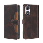 Custodia per telefono in pelle con fibbia magnetica Skin Feel, For Honor 80, For Honor 80 Pro, For Huawei nova 10 SE, For OPPO A58 5G, For Realme 10 4G, For Realme C30s