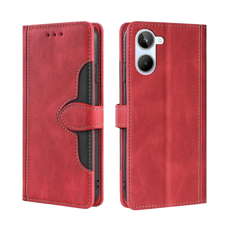 Custodia per telefono in pelle con fibbia magnetica Skin Feel, For Honor 80, For Honor 80 Pro, For Huawei nova 10 SE, For OPPO A58 5G, For Realme 10 4G, For Realme C30s