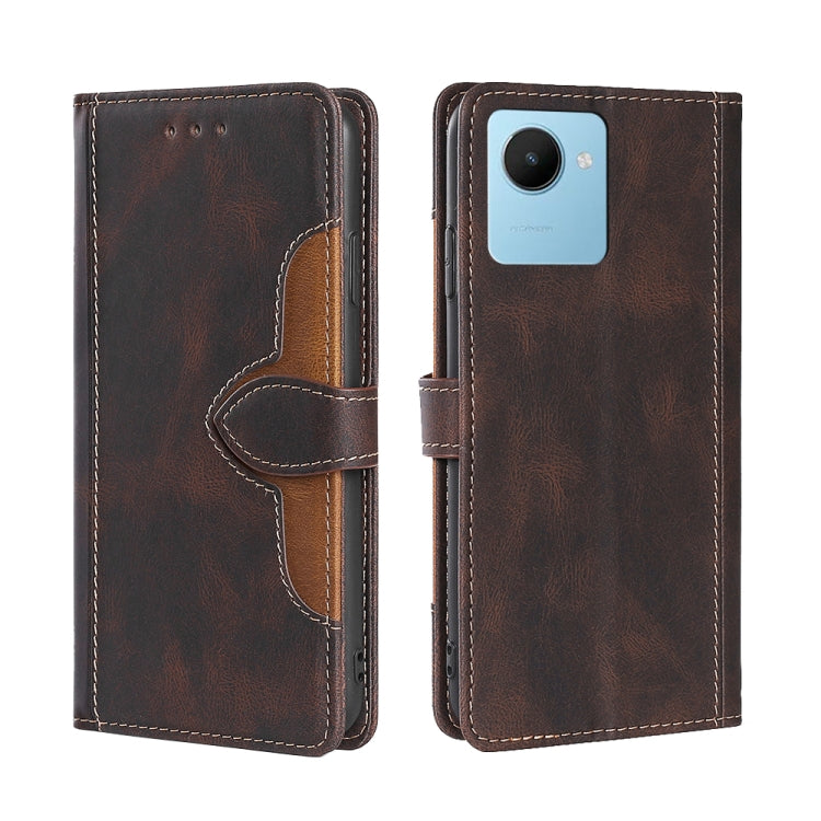 Custodia per telefono in pelle con fibbia magnetica Skin Feel, For Honor 80, For Honor 80 Pro, For Huawei nova 10 SE, For OPPO A58 5G, For Realme 10 4G, For Realme C30s