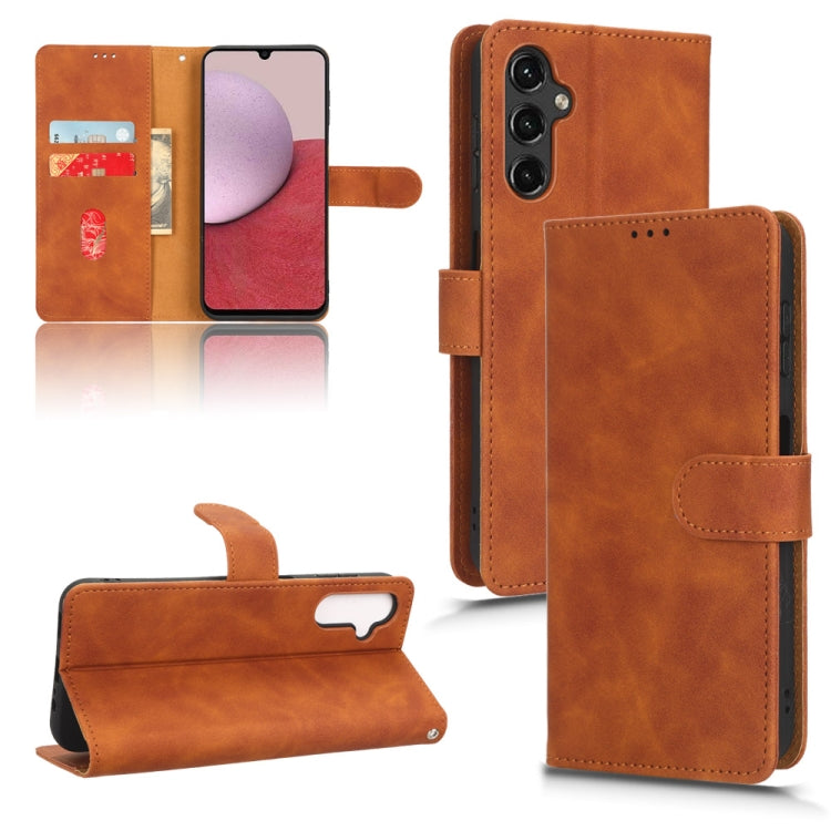 Custodia per telefono in pelle con vibrazione magnetica Skin Feel, For  Samsung Galaxy A14 5G, For Blackview BV5200, For Honor 80 5G, For vivo X90