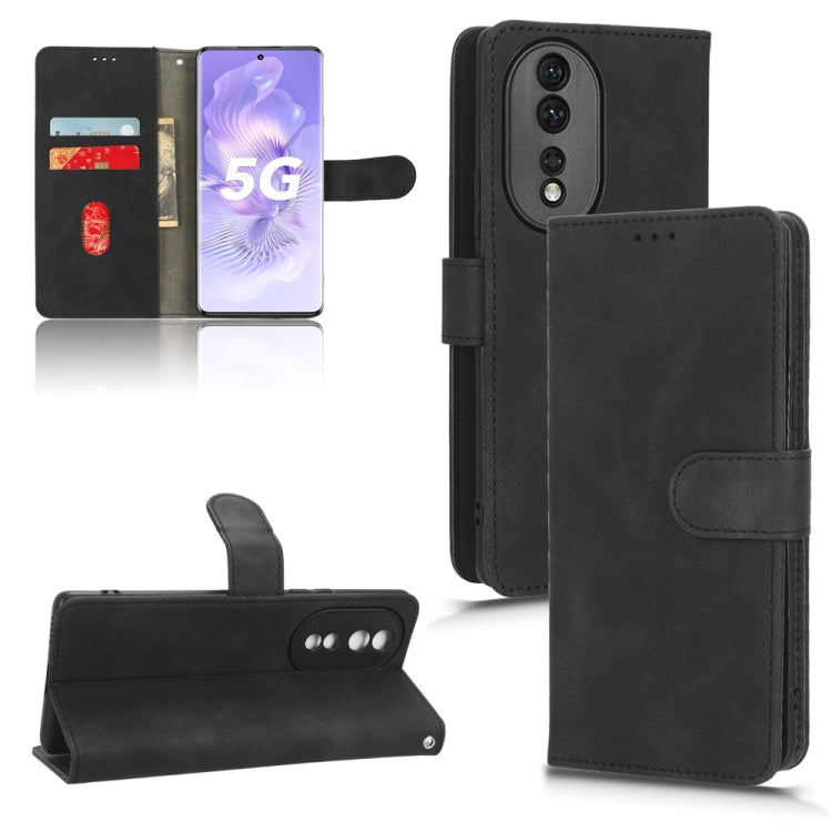 Custodia per telefono in pelle con vibrazione magnetica Skin Feel, For  Samsung Galaxy A14 5G, For Blackview BV5200, For Honor 80 5G, For vivo X90