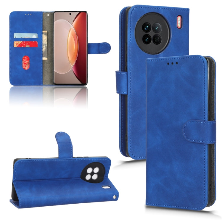 Custodia per telefono in pelle con vibrazione magnetica Skin Feel, For  Samsung Galaxy A14 5G, For Blackview BV5200, For Honor 80 5G, For vivo X90