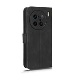 Custodia per telefono in pelle con vibrazione magnetica Skin Feel, For  vivo X90 Pro+