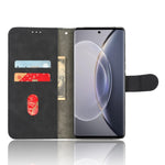 Custodia per telefono in pelle con vibrazione magnetica Skin Feel, For  vivo X90 Pro+
