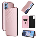 Custodia per cellulare in PU a vibrazione orizzontale con struttura in fibra di carbonio globale, For Motorola  Moto E22 4G / Moto E22i 4G, For Xiaomi 13 Pro, For Xiaomi Redmi A1+