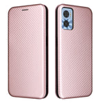 Custodia per cellulare in PU a vibrazione orizzontale con struttura in fibra di carbonio globale, For Motorola  Moto E22 4G / Moto E22i 4G, For Xiaomi 13 Pro, For Xiaomi Redmi A1+