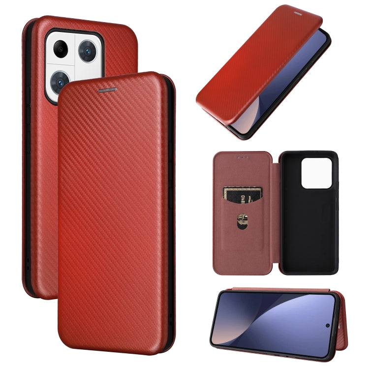 Custodia per cellulare in PU a vibrazione orizzontale con struttura in fibra di carbonio globale, For Motorola  Moto E22 4G / Moto E22i 4G, For Xiaomi 13 Pro, For Xiaomi Redmi A1+