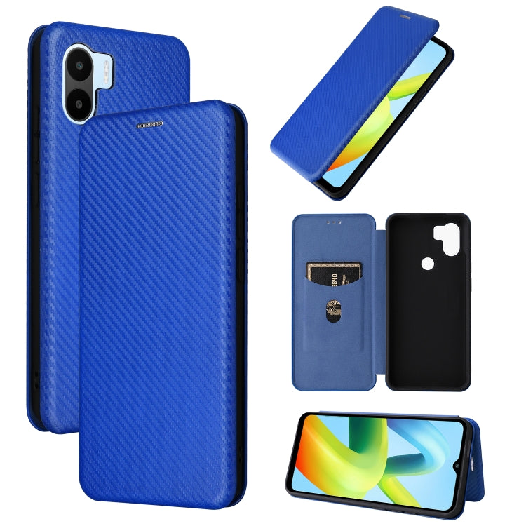 Custodia per cellulare in PU a vibrazione orizzontale con struttura in fibra di carbonio globale, For Motorola  Moto E22 4G / Moto E22i 4G, For Xiaomi 13 Pro, For Xiaomi Redmi A1+