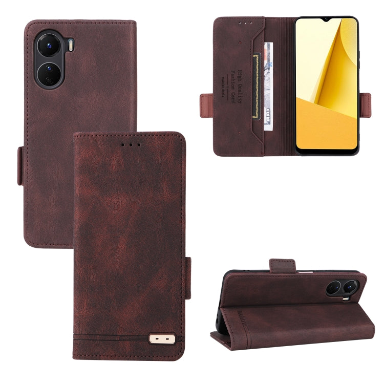 Custodia per cellulare in pelle con chiusura magnetica, For vivo Y16 4G, For Motorola Edge 30 Ultra / Moto X30 Pro, For Xiaomi Poco C40, For Xiaomi Redmi 11 Prime 4G