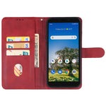 Custodia per telefono in pelle, For AT&T Calypso 3 U328AA, For AT&T Fusion 5G, For Cricket Innovate E 5G 2022, For Fujitsu Arrows N F-51C, For Orbic Joy 4G RC608L, For Vodafone Smart V22, For ZTE Libero 5G III