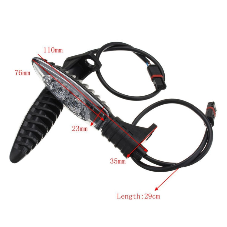 Per BMW R1200 / F800 1 paio di indicatori di direzione anteriori a LED per moto, Front Turn Signal Light