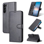 AZNS Skin Feel Calf Texture Flip Custodia in pelle per telefono, For Samsung Galaxy S23 5G, For Samsung Galaxy S23+ 5G, For Samsung Galaxy S23 Ultra 5G